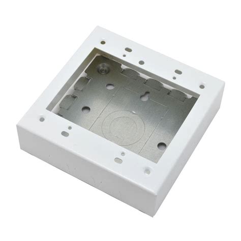 2 gang surface mount electrical box|2 gang wiremold extension box.